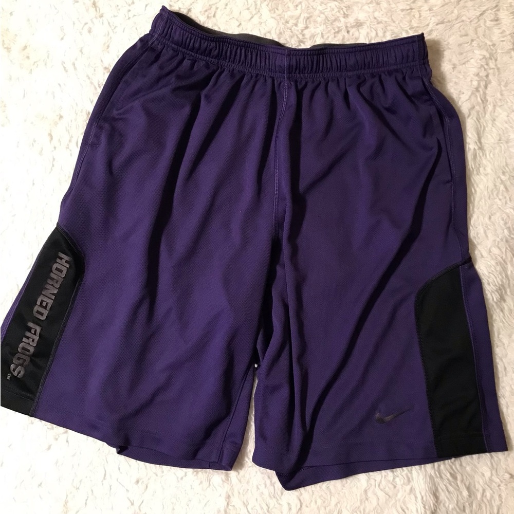 Sold-TCU Nike Dri-Fit Short